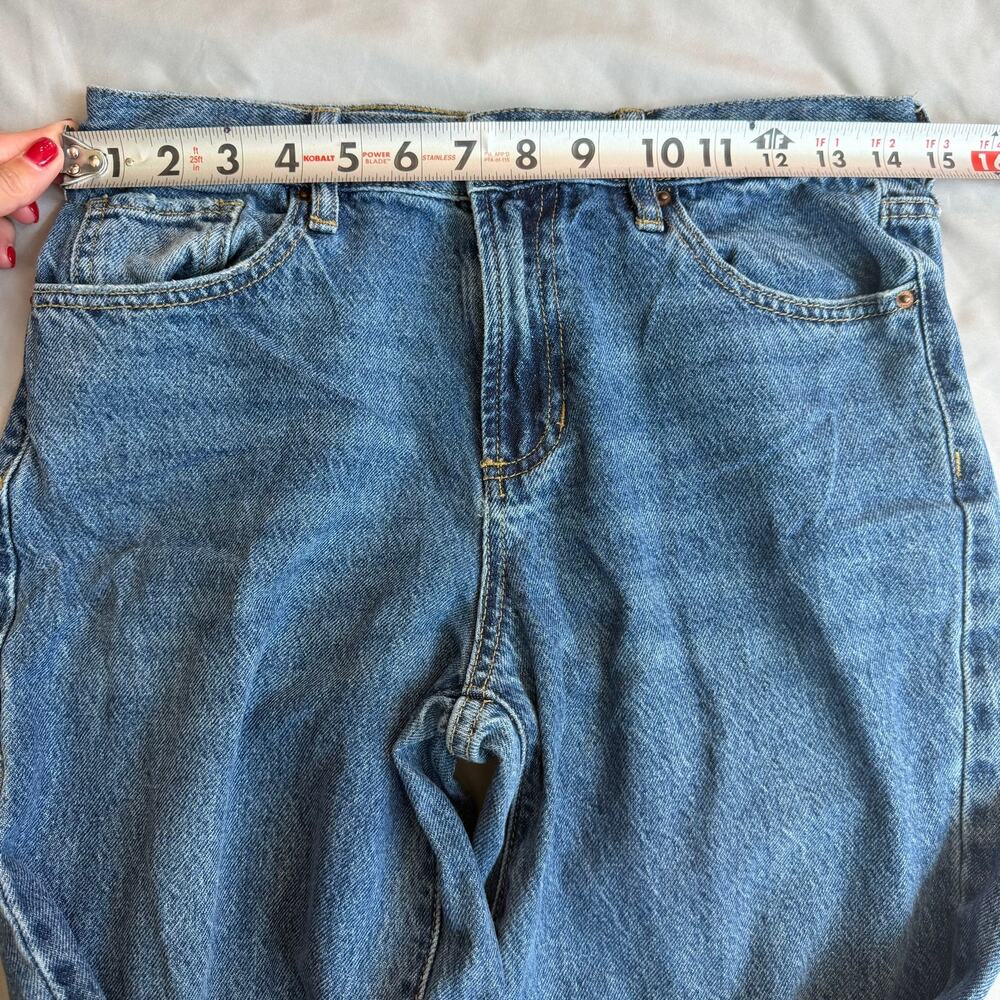 PacSun Lena Super Baggy Jeans Women's Size 25 Blue Wide Leg 100% Cotton Denim - Picture 8 of 14
